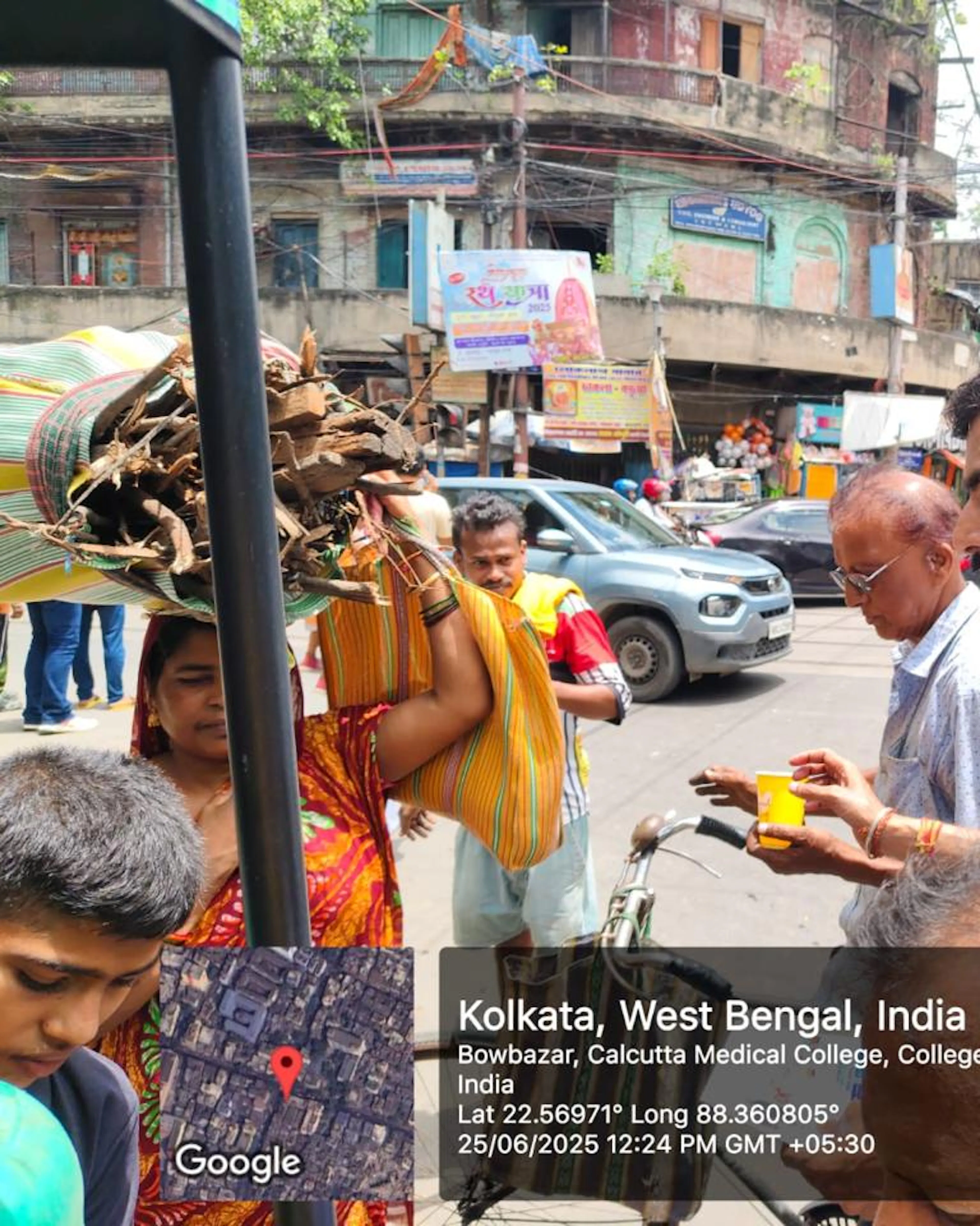 Activity program with volunteers and residents