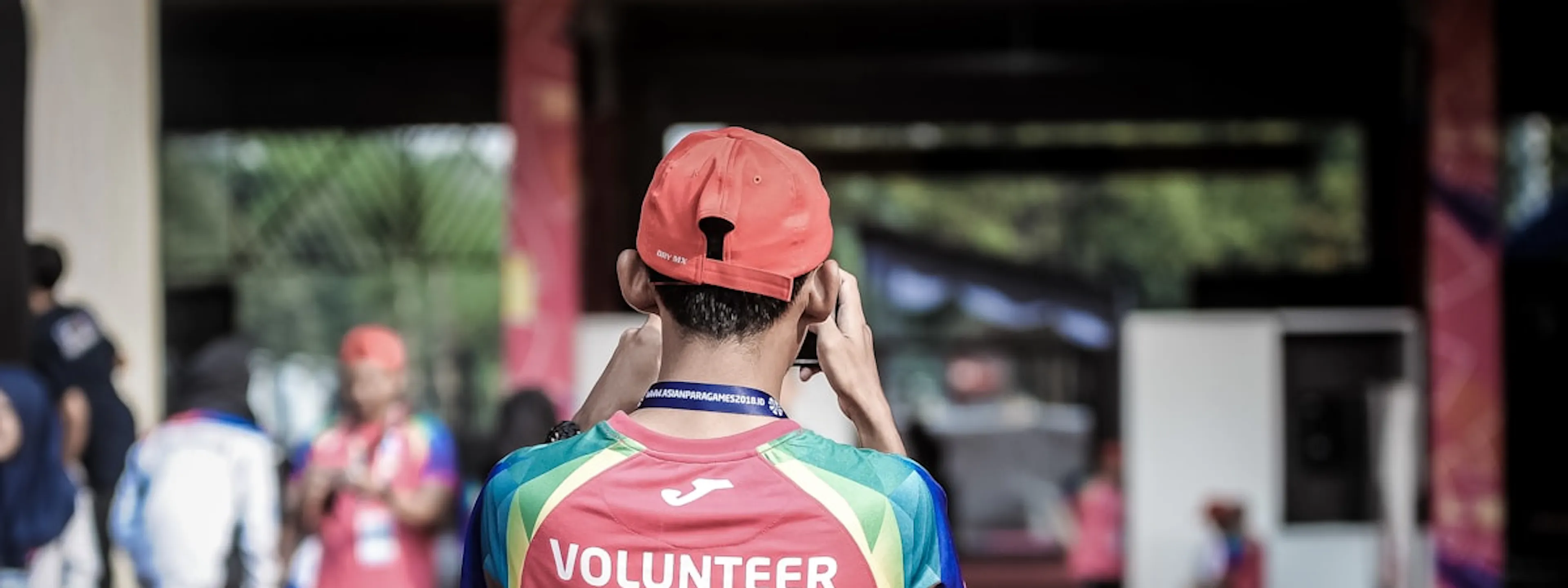 Volunteers supporting people in the community