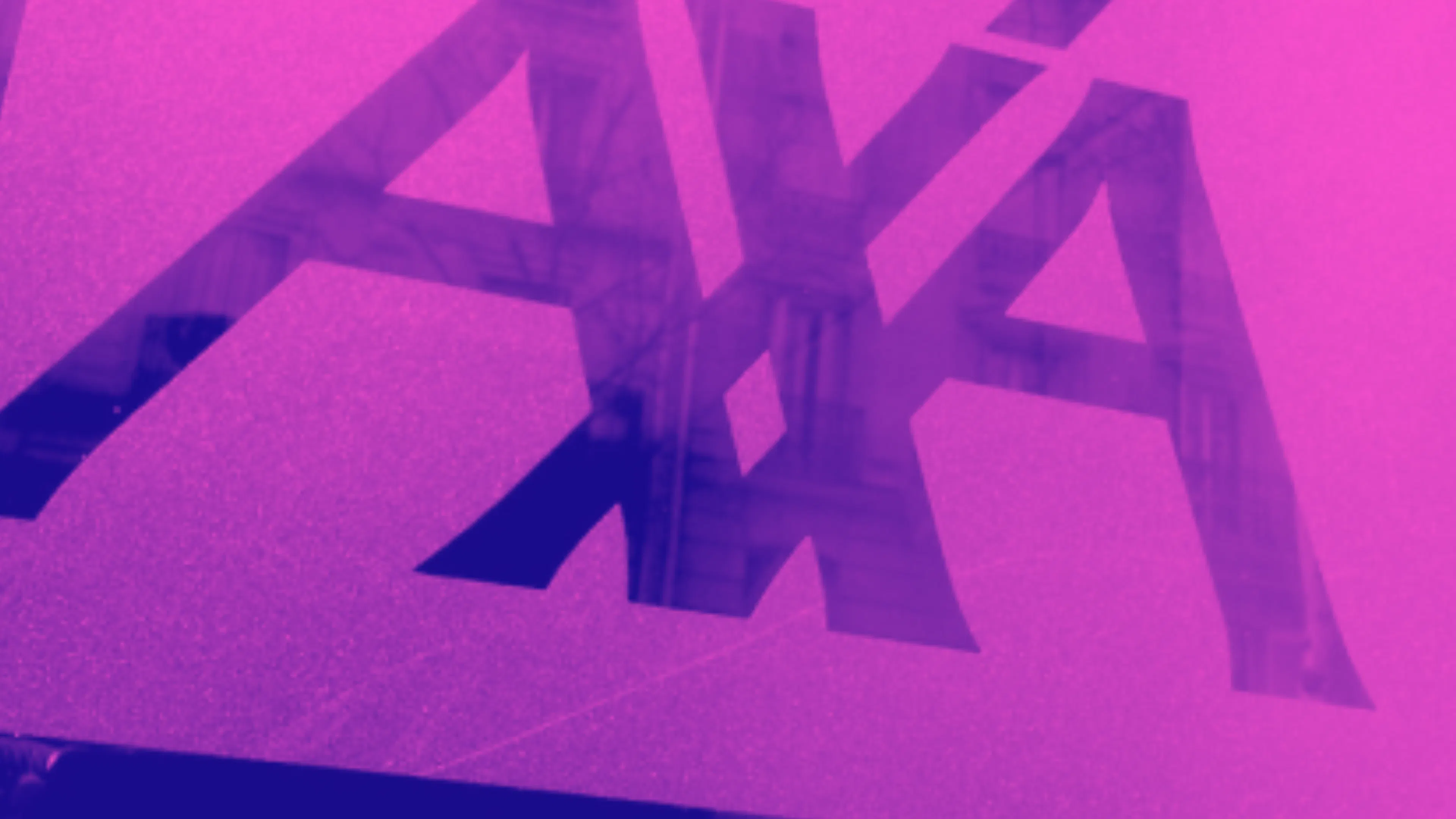 AXA logo on a glass window