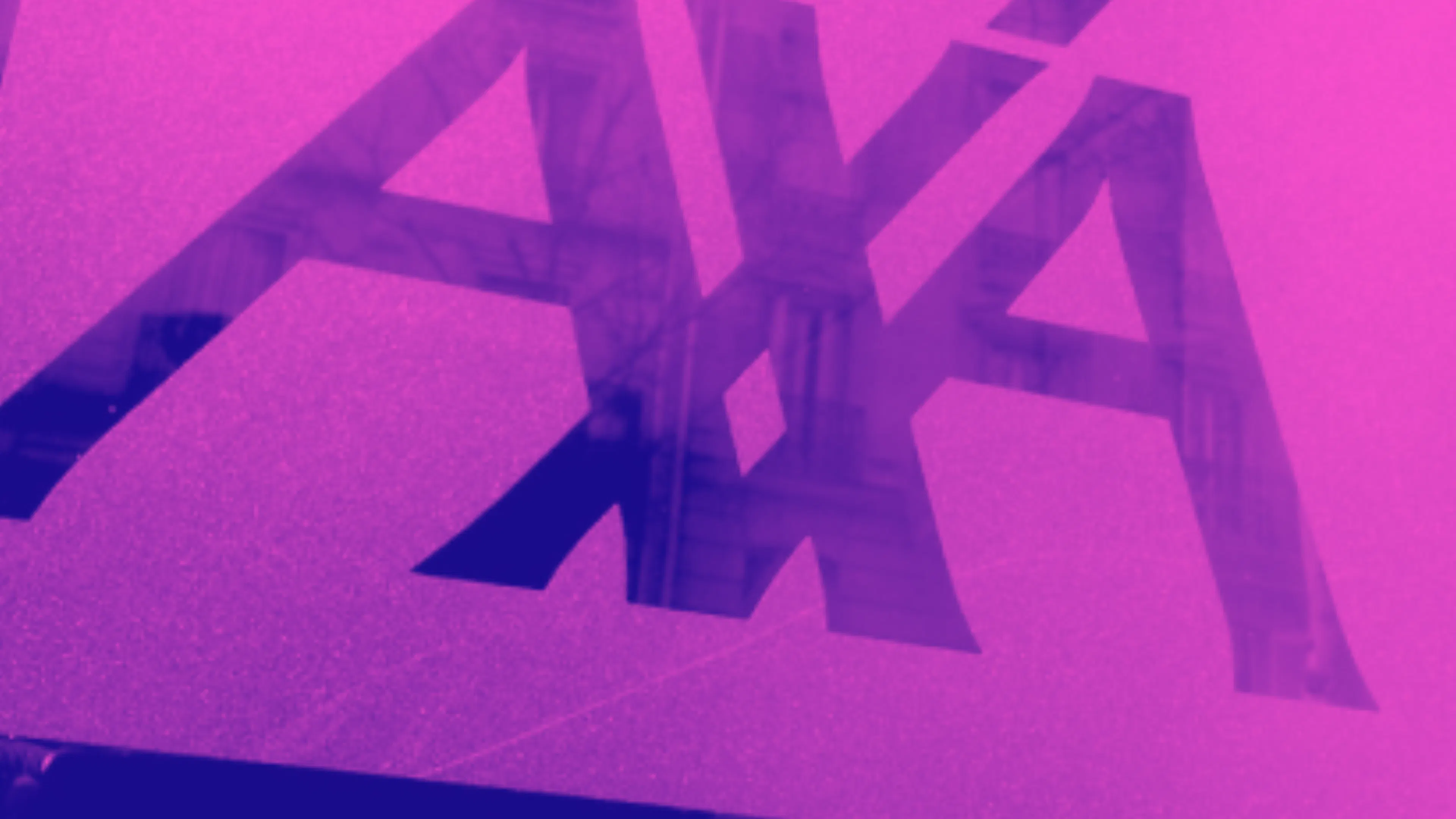AXA logo on a glass window