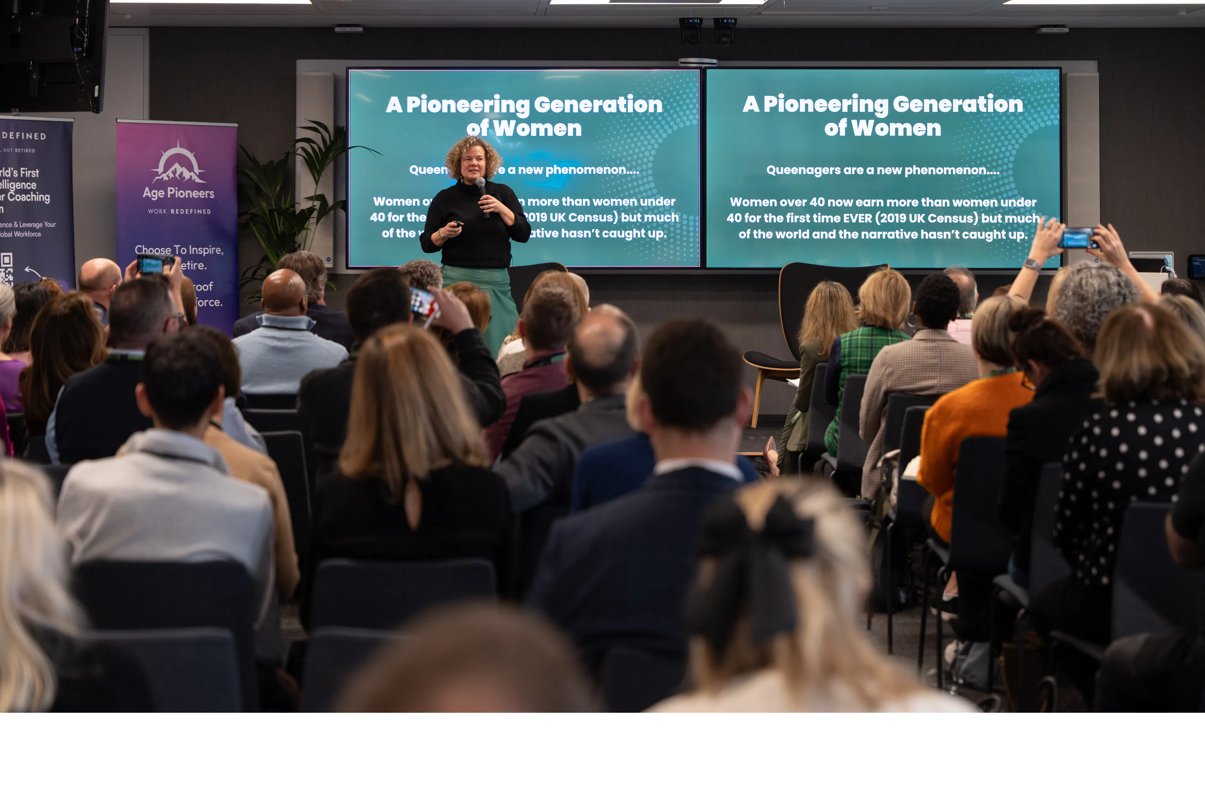 Eleanor Mills Speaking at the Age Pioneers Summit in January