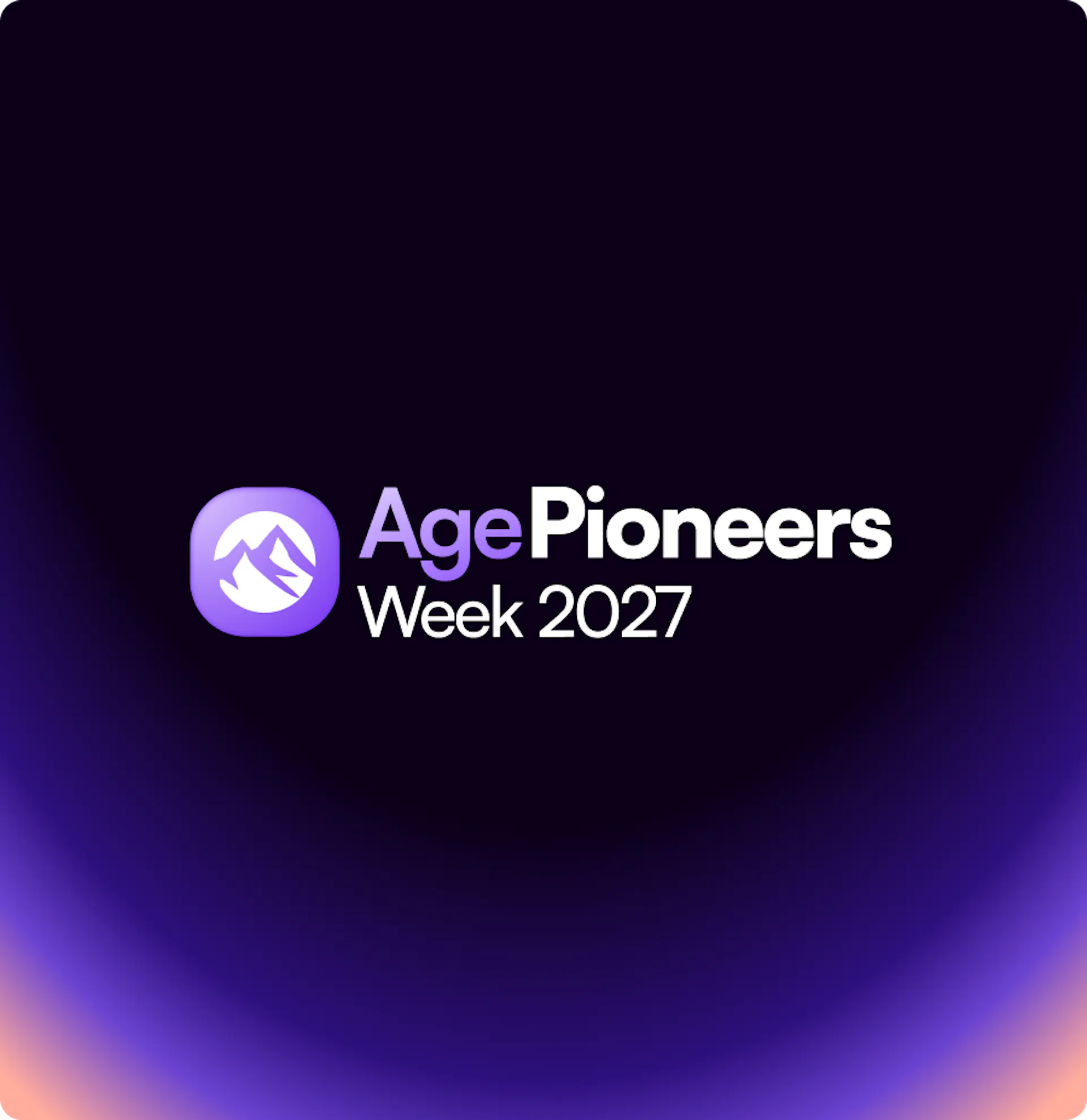 Age Pioneers Week 2027