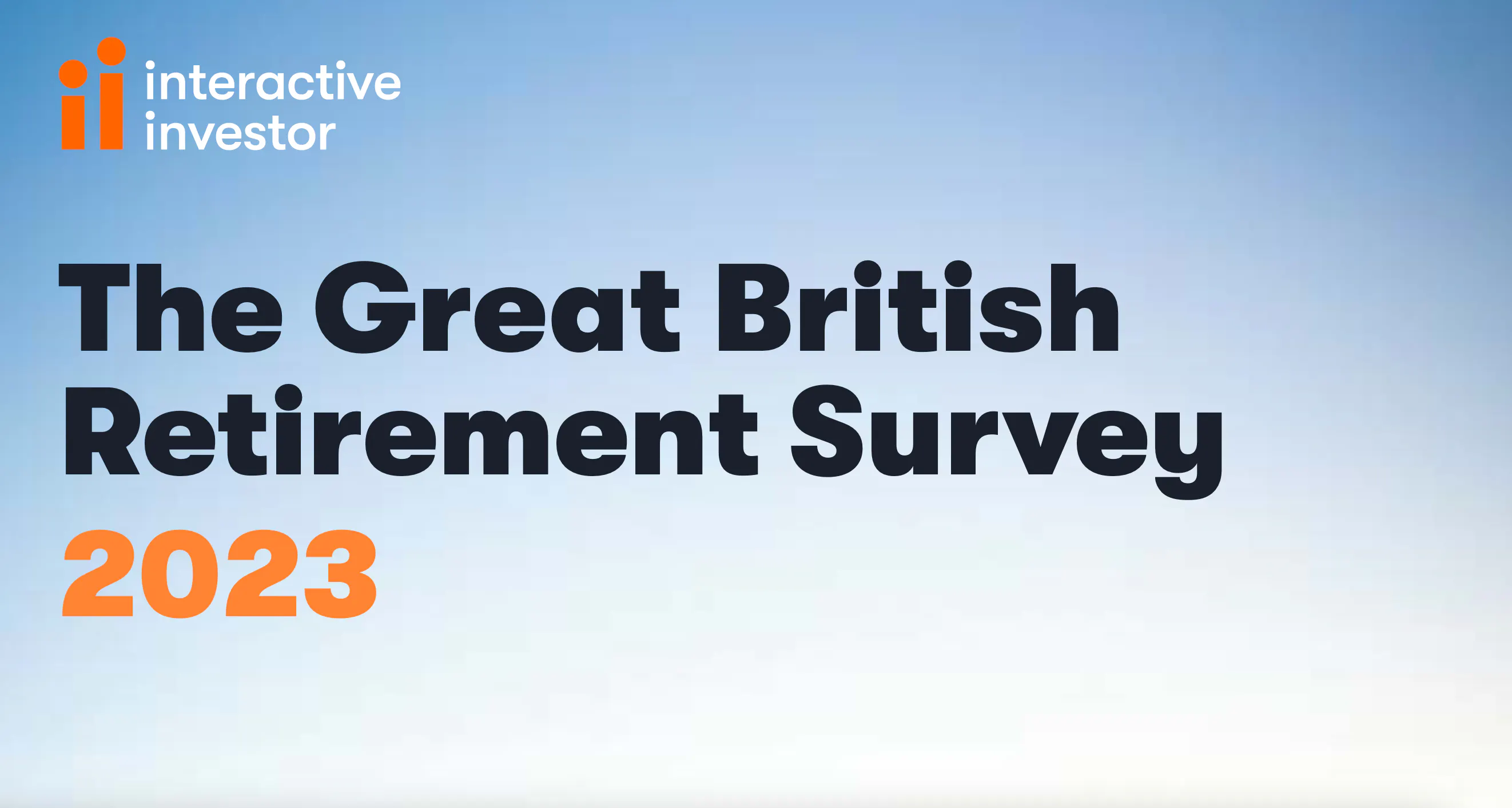 The Great British Retirement Survey 2023
