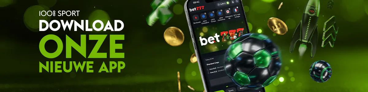 Download onze Bet777-app