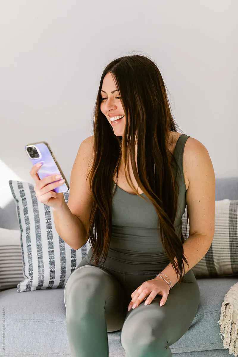 A person preparing for a primary care appointment on their phone