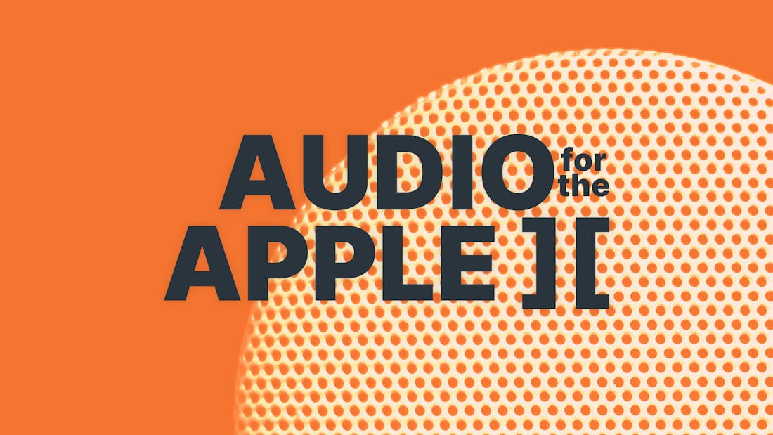 Audio for the Apple ][