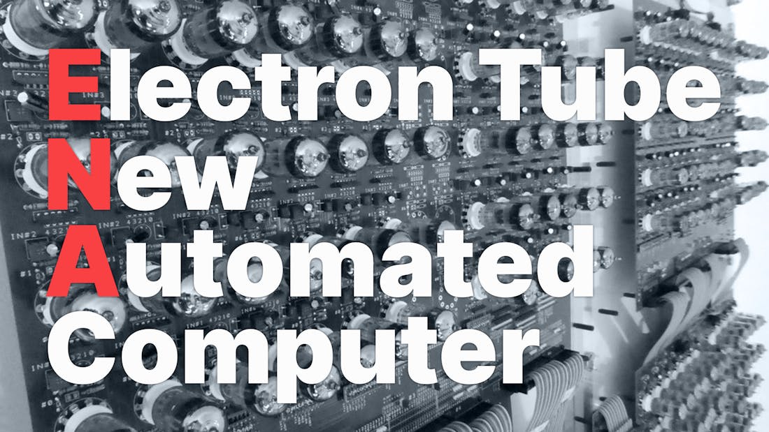 Electron Tube New Automated Computer