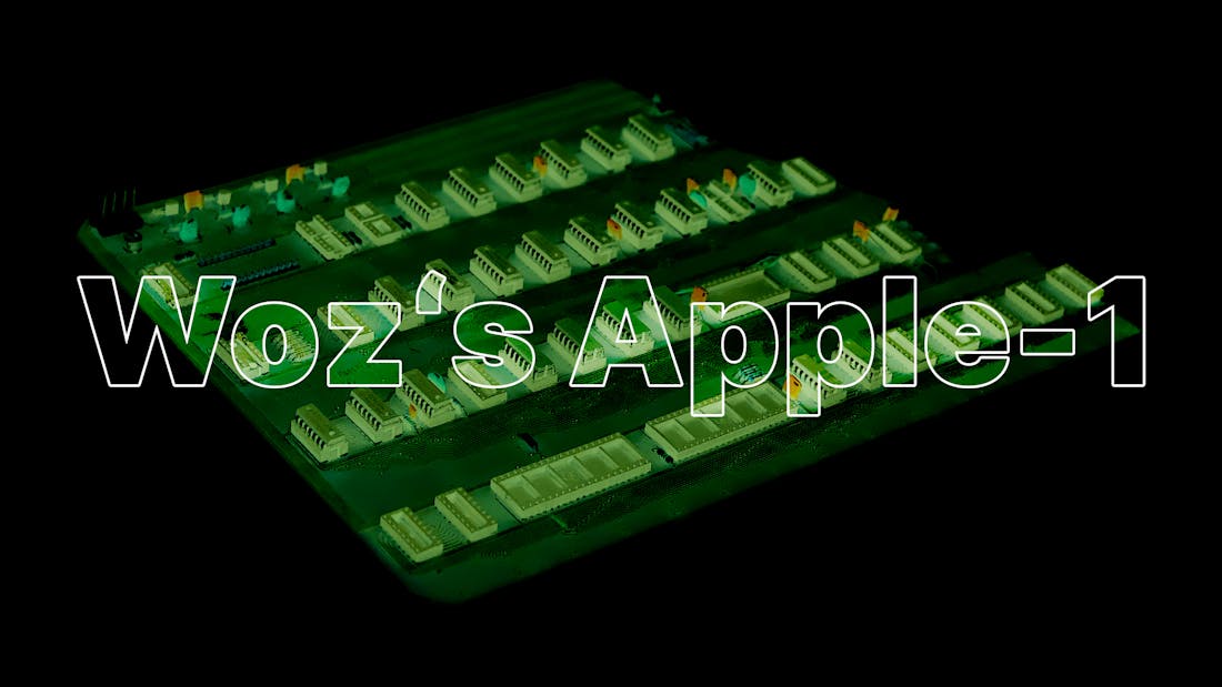 Woz's Apple-1