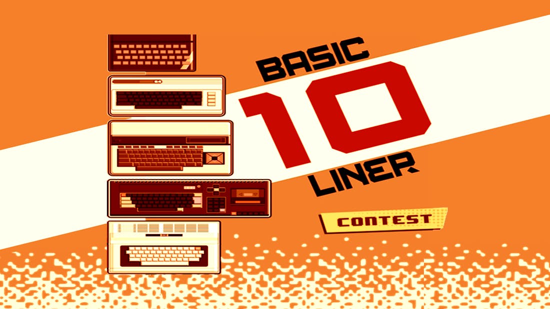 BASIC 10 Liner Contest