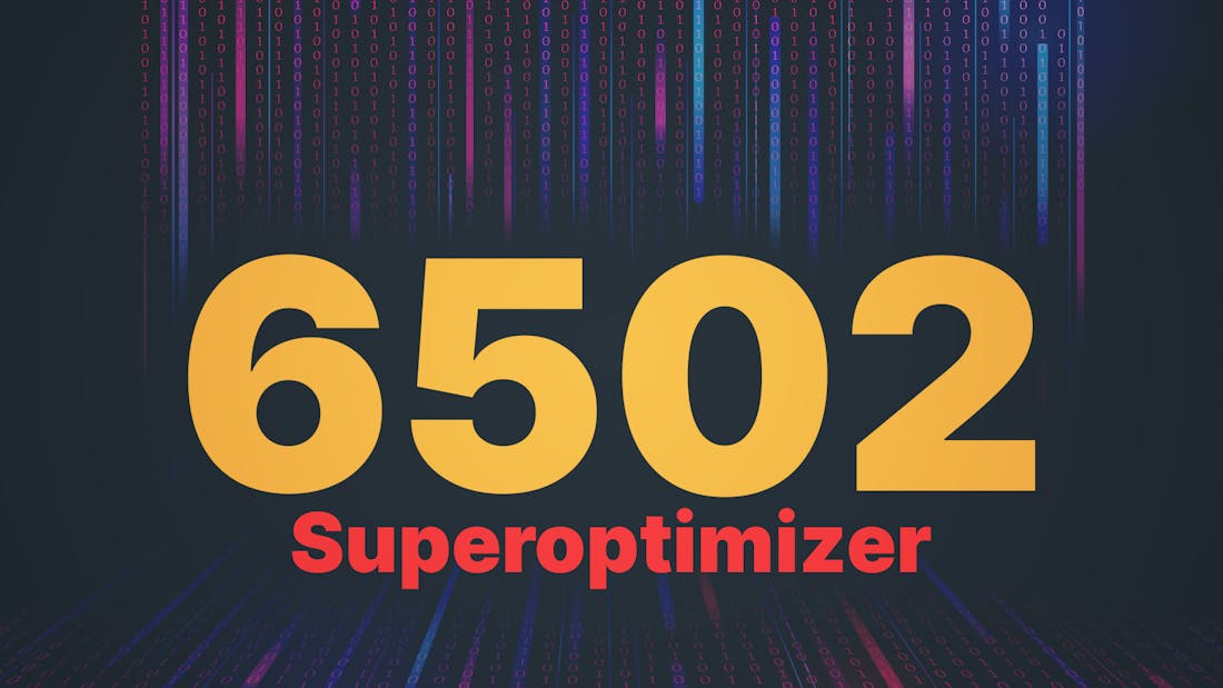6502 Superoptimizer