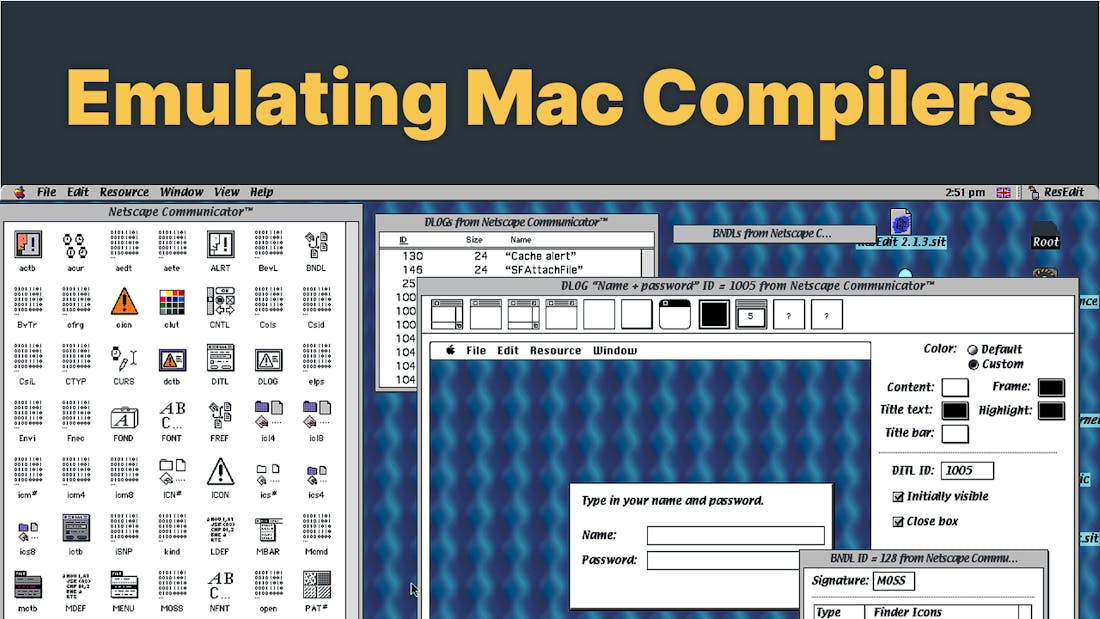 Emulating Mac Compilers
