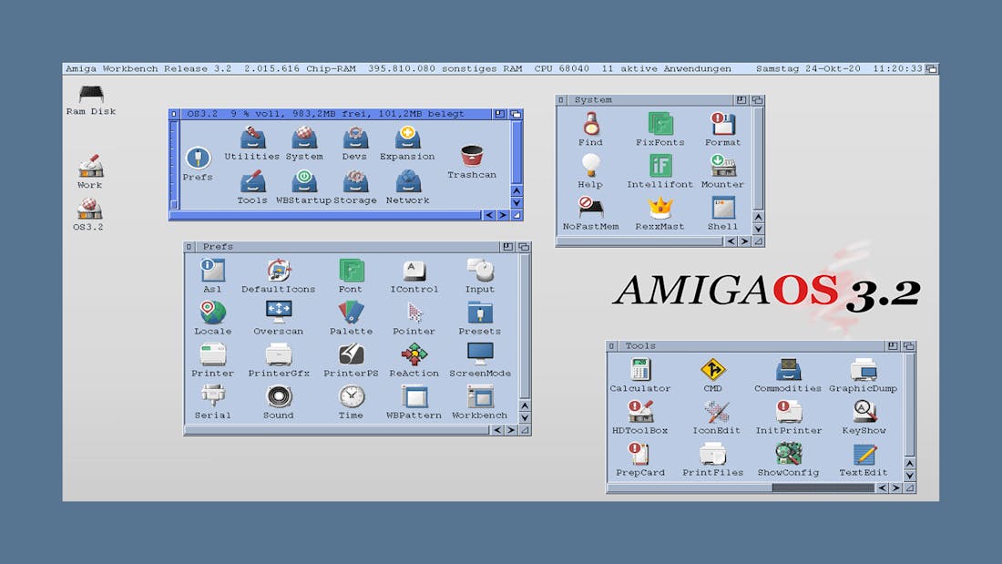 AmigaOS 3.2.1 Release