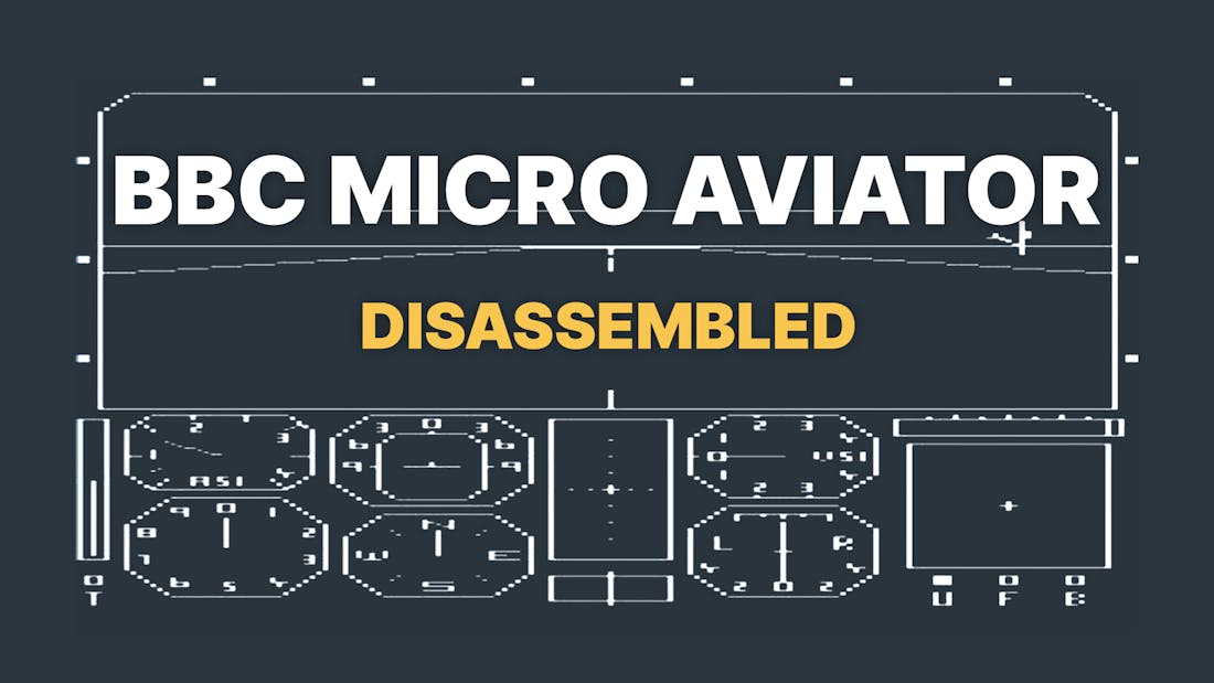 Disassembly of the BBC Micro Aviator Software