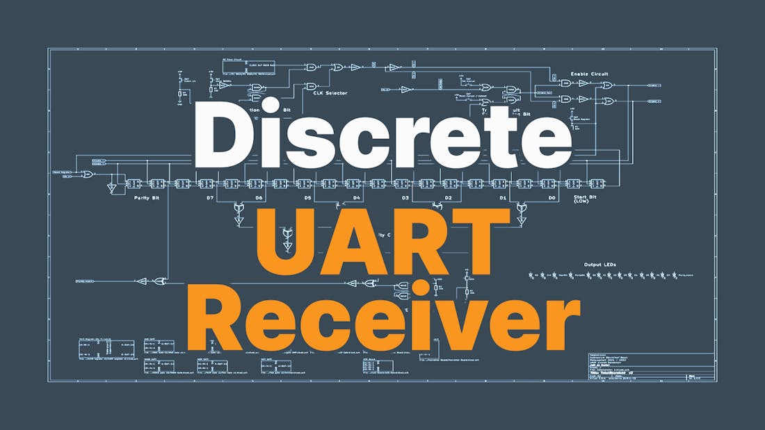 Discrete UART Receiver