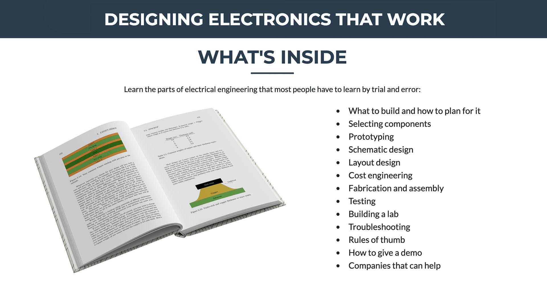 Book: Designing Electronics that Work
