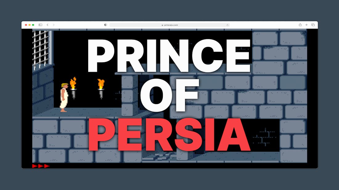 Prince Of Persia in the Browser