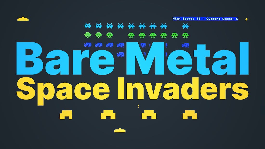 Bare Metal Space Invaders