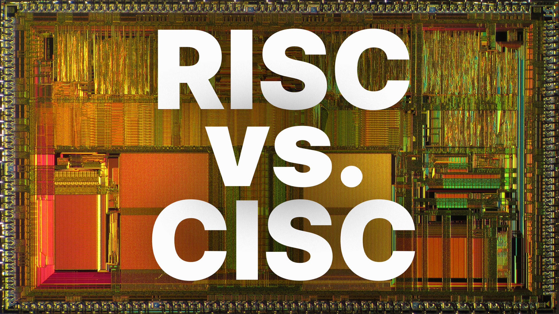 RISC Vs. CISC - Apples & Pears?