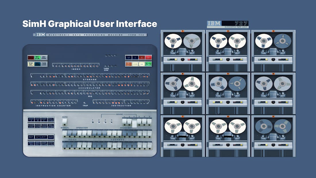 SimH Graphical User Interface