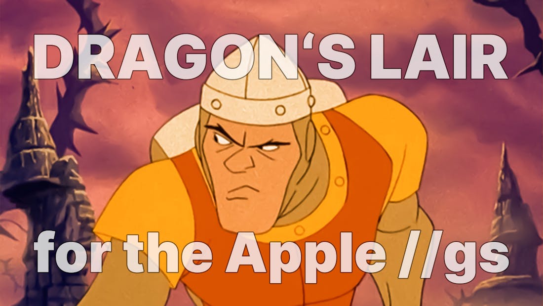 Dragons Lair for Apple //gs