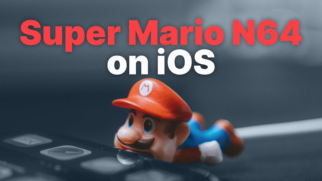 SuperMario64 on iOS