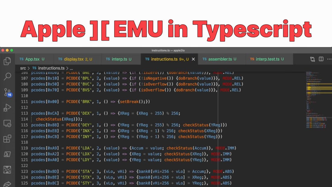 Apple ][ Emu in Typescript