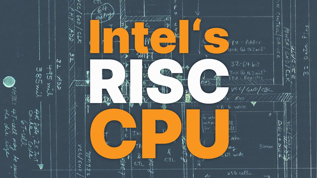 Intel's RISC CPU