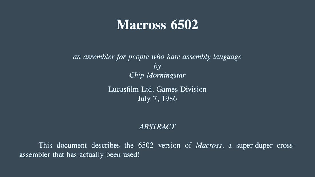 Macross 6502