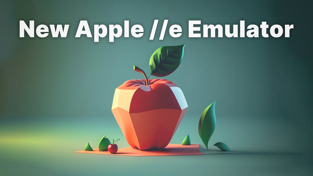 New Apple //e Emulator