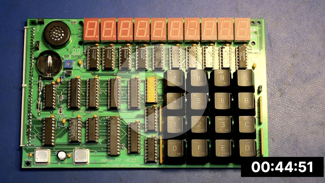 8008 Single Board Computer