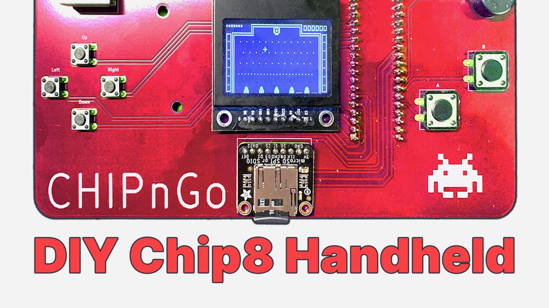 DIY Chip8 Handheld