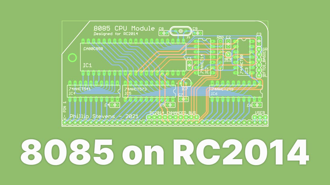 8085 CPU For The RC2014