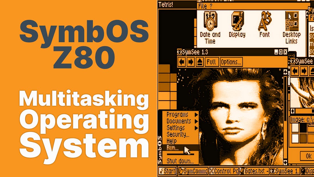 SymbOS Z80 - Multitasking Operating System
