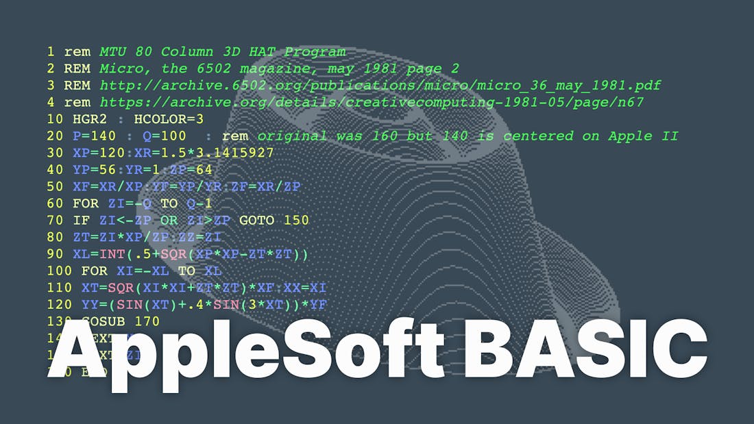 AppleSoft BASIC