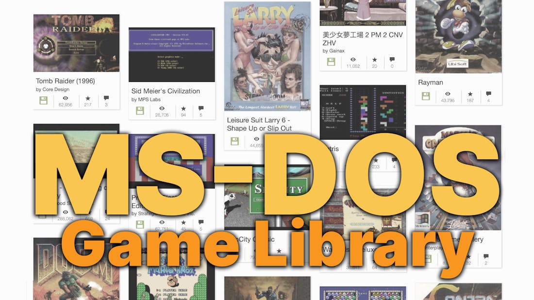 MS-DOS Game Library
