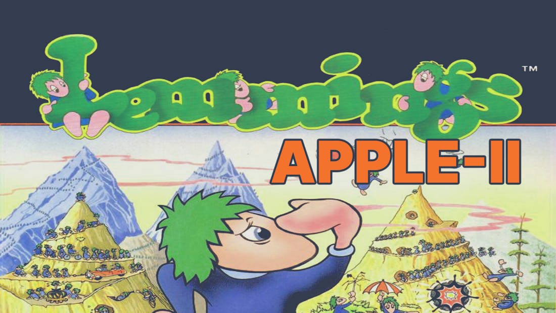 Lemmings for the Apple-II
