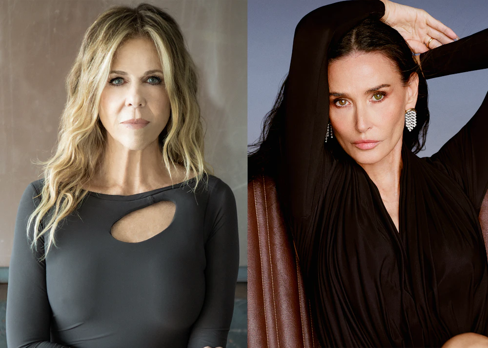 Rita Wilson and Demi Moore