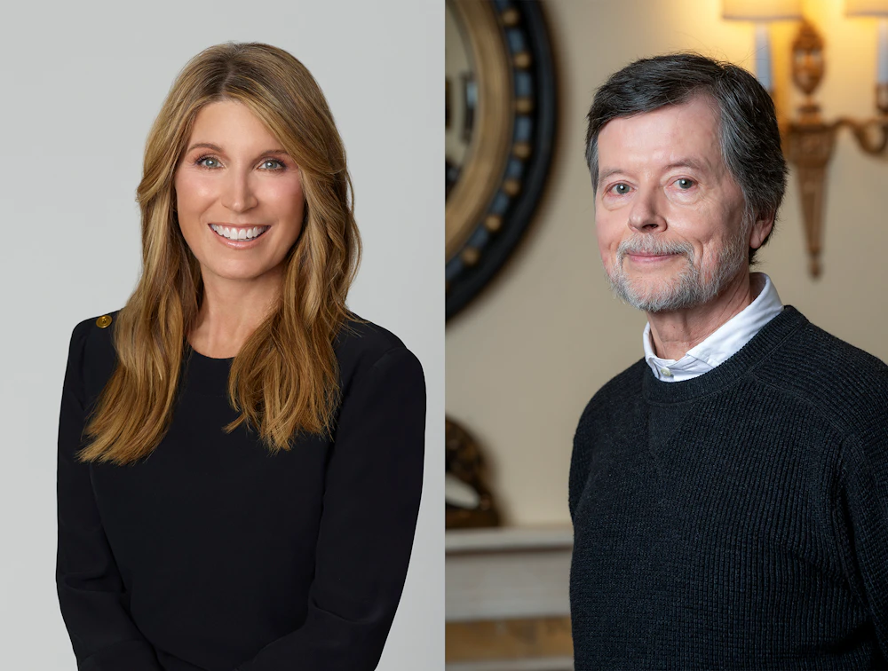 Nicolle Wallace and Ken Burns