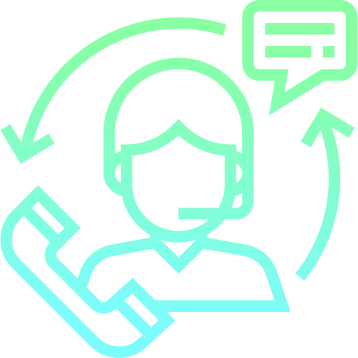 Icon for the customer support agent role