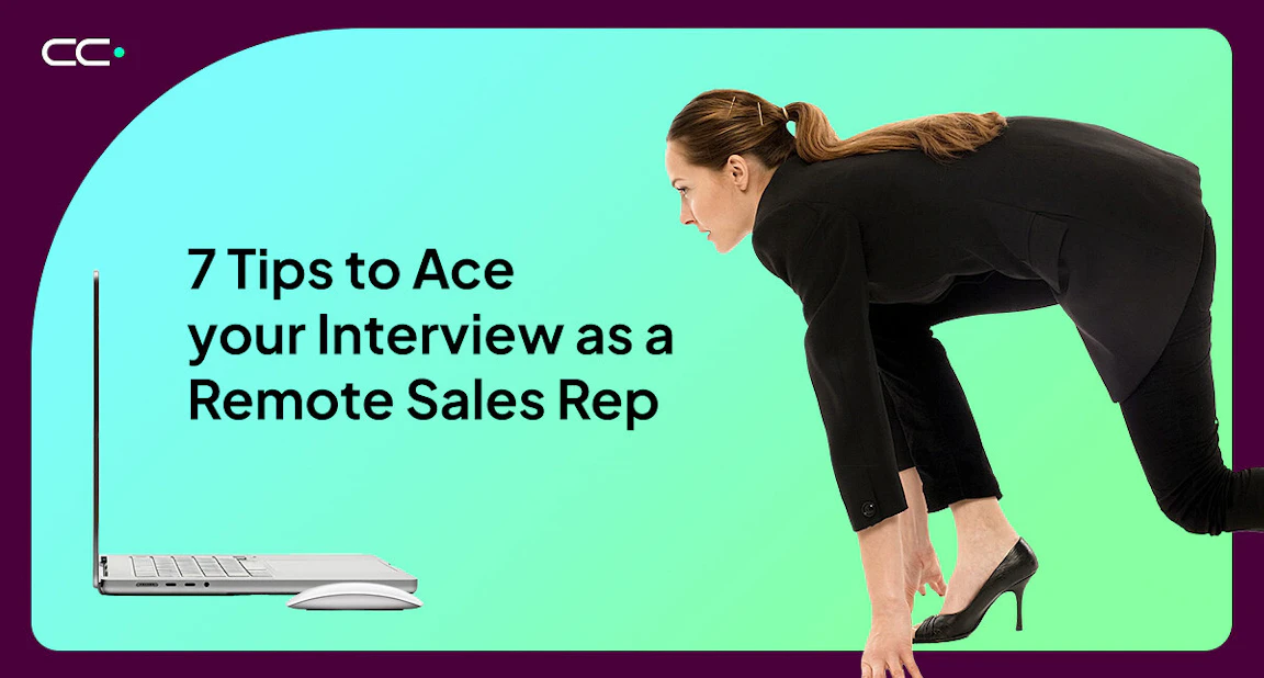 Office lady getting ready to run with a laptop