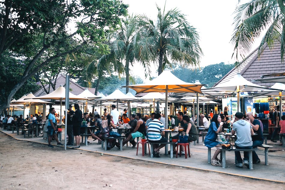 East Coast Lagoon Food Village at East Coast Park