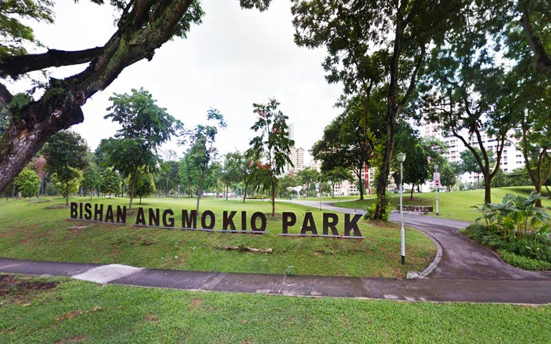 Bishan Ang Mo Kio Park signboard
