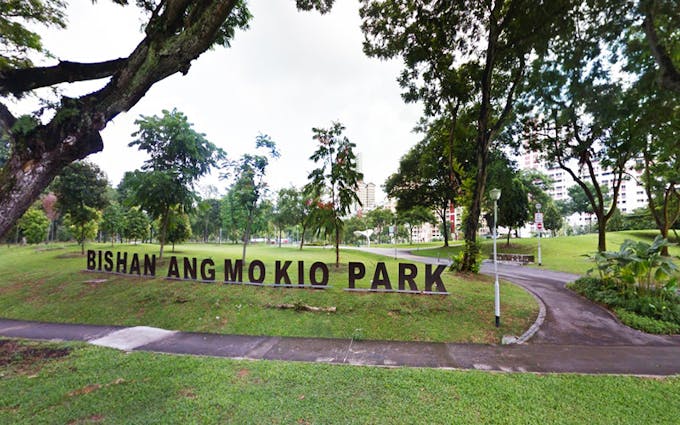 Bishan Ang Mo Kio Park signboard