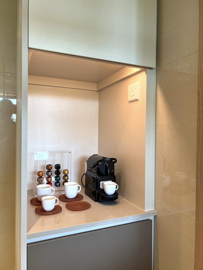 the botany 4 bedroom kitchen coffee area