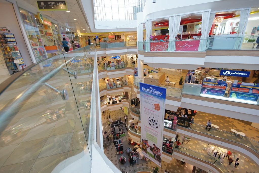 Retail options at Tampines 1