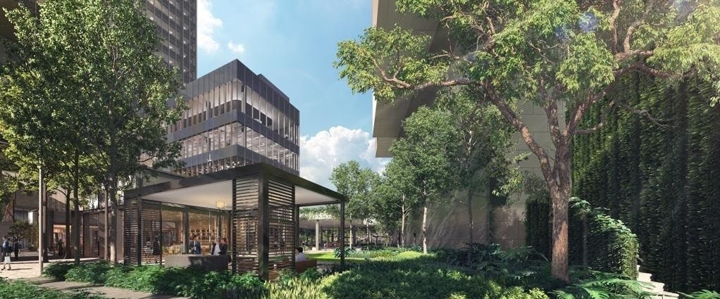 Artists' impression of Midtown Modern.