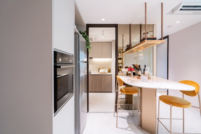 tenet ec 3 bedroom dry kitchen dining area