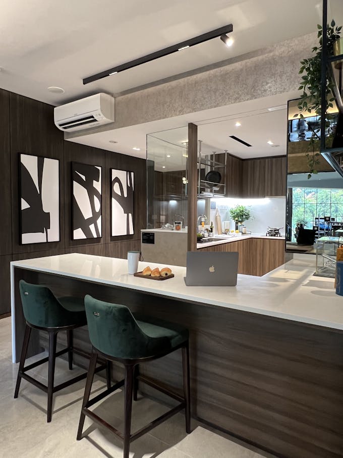 lentor modern 4 bedroom unit dry kitchen