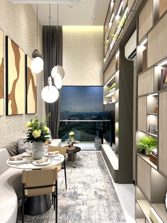 blossoms by the park 2 bedroom study penthouse high ceiling