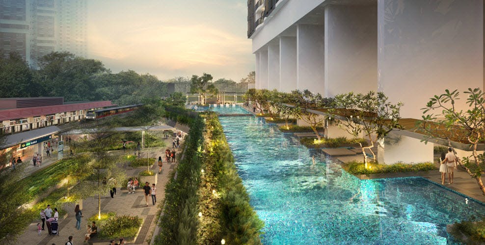 Pool at Artra condo
